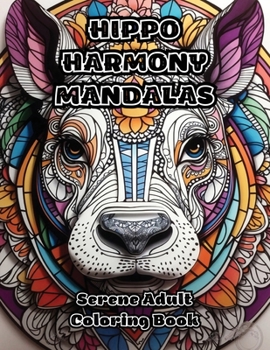 Hippo Harmony Mandalas: Serene Adult Coloring Book