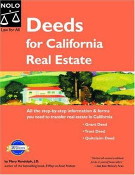 Paperback Deeds for California Real Estate Book