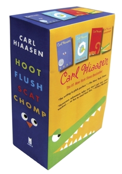 Paperback Hiaasen 4-Book Trade Paperback Box Set: Chomp; Flush; Hoot; Scat Book