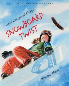 Library Binding Snowboard Twist Book