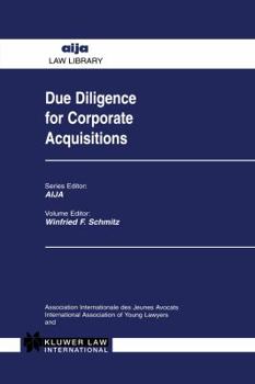 Hardcover Due Diligence for Corporate Acquisitions Book