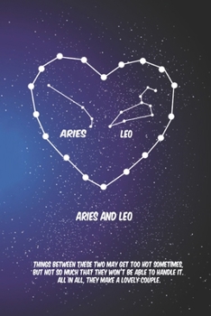 2020 The Astrology of Love for Aries with  Leo : horoscope,love, relationship and compatibility: Lined Notebook / journal gift, 110 pages, 6x9 inches, matte finish cover