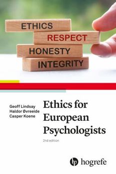 Paperback Ethics for European Psychologists Book