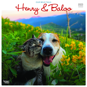 Calendar Henry & Baloo Our Wild Tails 2023 Square Book