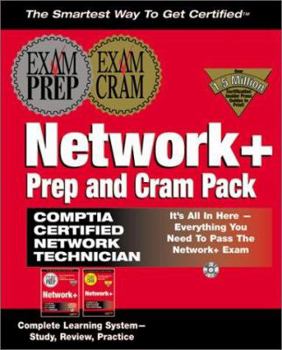 Paperback Network+ Prep and Cram Pack [With CDROM] Book