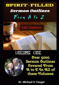 Paperback SPIRIT FILLED Sermon Outlines From A to Z Book