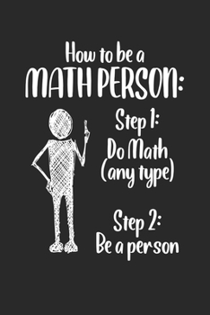 Paperback How to be a Math Person: Mathematics education Teacher Book