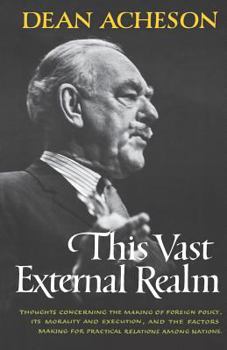 Paperback This Vast External Realm Book