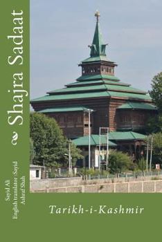 Paperback Shajra Sadaat: Tarikh-i-Kashmir Book