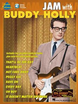 Paperback Jam with Buddy Holly (Book/Online Audio) [With CD] Book