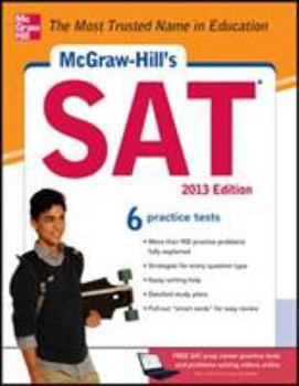 Paperback McGraw-Hill's SAT, 2013 Edition Book