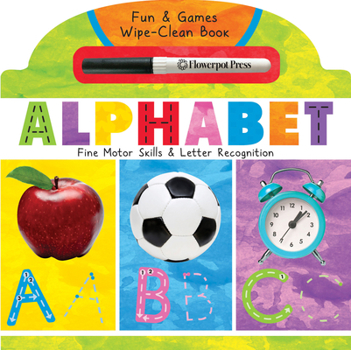 Board book Alphabet: Fine Motor Skills & Letter Recognition Book