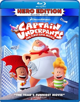 Blu-ray Captain Underpants Book