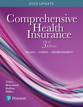 Paperback Comprehensive Health Insurance: Billing, Coding, and Reimbursement Book