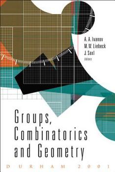 Hardcover Groups, Combinatorics and Geometry Book