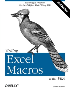 Paperback Writing Excel Macros with VBA Book