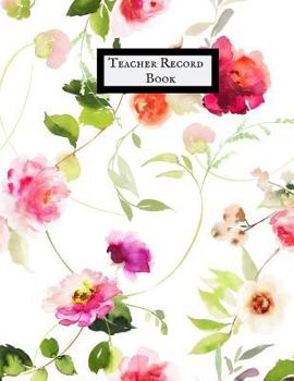 Paperback Teacher Record Book: Attendance Book for Teachers Book