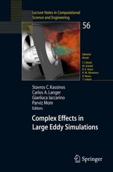 Paperback Complex Effects in Large Eddy Simulations Book