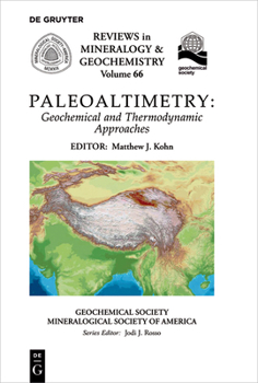 Paperback Paleoaltimetry Book