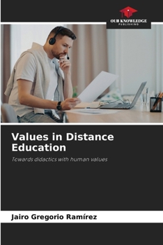 Paperback Values in Distance Education Book