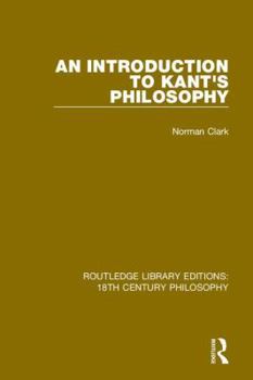 Hardcover An Introduction to Kant's Philosophy Book