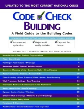 Spiral-bound Building: A Field Guide to the Building Codes Book