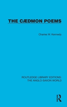 Hardcover The Cædmon Poems Book