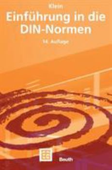 Hardcover Einführung in Die Din-Normen [German] Book