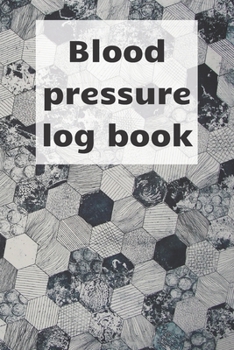 Paperback Blood Pressure Log Book: Blood pressure notebook, journal record, diabetic organiser, blood tracker Book