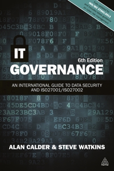 Paperback It Governance: An International Guide to Data Security and Iso27001/Iso27002 Book