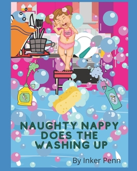 Paperback Naughty Nappy Does The Washing Up Book