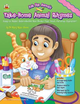 Paperback Take-Home Animal Rhymes, Grades PK - 1 Book