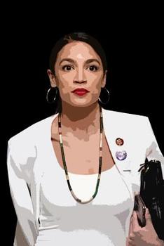 ALEXANDRIA OCASIO-CORTEZ SOTU MOOD: Meme Dot Grid Journal