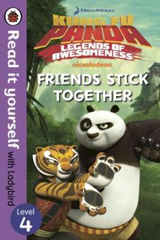 Paperback Kung Fu Panda Friends Stick Together Book