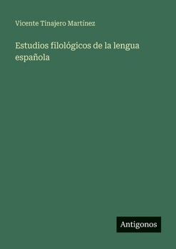 Paperback Estudios filológicos de la lengua española [Spanish] Book