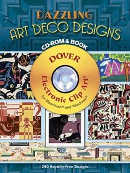 Dazzling Art Deco Designs CD-ROM and Book