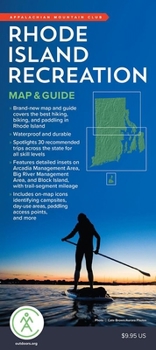 Map Rhode Island Recreation Map & Guide Book