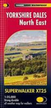 Map Yorkshire Dales North East XT25 Book