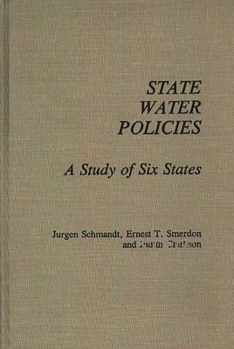 Hardcover State Water Policies: A Study of Six States Book