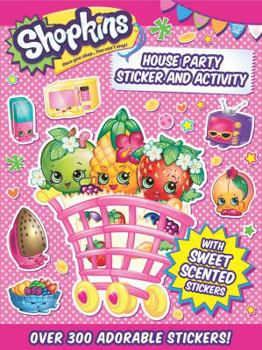 Paperback Shopkins House Party Sticker and Activity Book