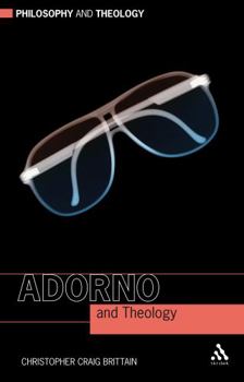 Paperback Adorno and Theology Book