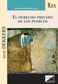Paperback El derecho privado de los pueblos [Spanish] Book