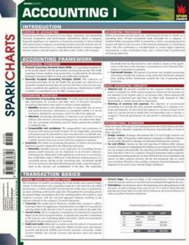 Paperback Accounting I (SparkCharts) Book