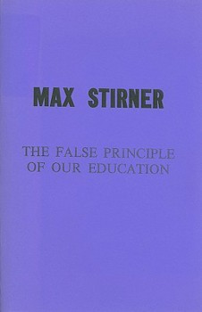 Paperback The False Principle of Our Education Book