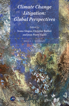 Hardcover Climate Change Litigation: Global Perspectives Book