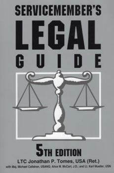 Paperback Servicemember's Legal Guide Book