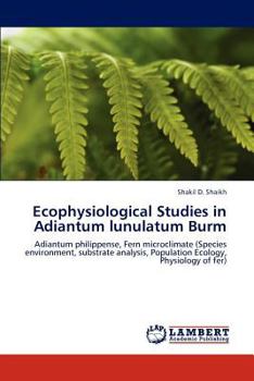 Ecophysiological Studies in Adiantum lunulatum Burm: Adiantum philippense, Fern microclimate