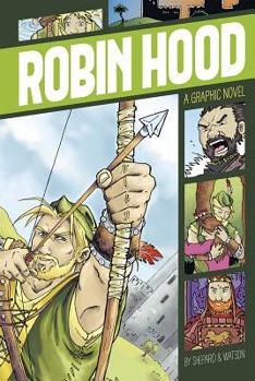 Paperback Robin Hood: A Graphic Novel Book