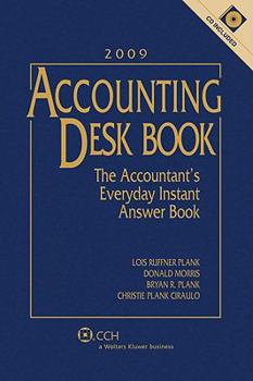 Paperback Accounting Desk Book: The Accountant's Everyday Instant Answer Book [With CDROM] Book