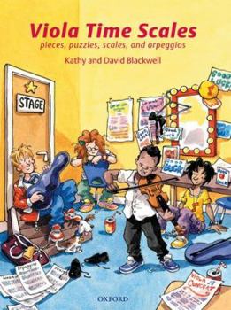 Sheet music Viola Time Scales: Pieces, puzzles, scales, and arpeggios Book